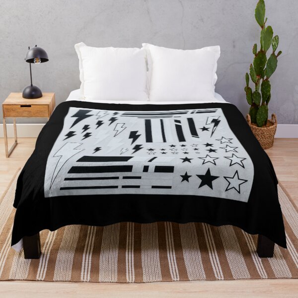 Item preview, Lightning Bolts And Stars Streetwear Aesthetic Graphic designed and sold by bvdesignart.