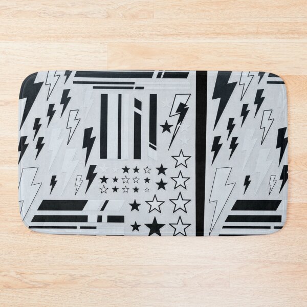 Item preview, Lightning Bolts And Stars Streetwear Aesthetic Graphic    designed and sold by bvdesignart.