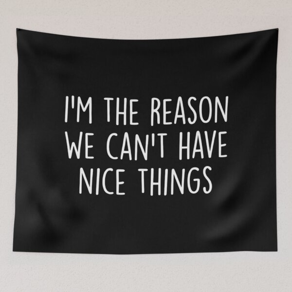 Item preview, I'm the Reason We Can't Have Nice Things ,funny Sibling  designed and sold by CloudyPress.