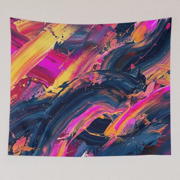 Item preview, A riot of color in the wild river designed and sold by Sigtrix.