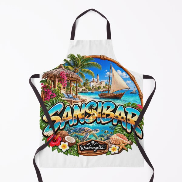 Item preview, Zanzibar Tanzania – Tropical Beach Sea & Island Paradise designed and sold by Wandervogel123.
