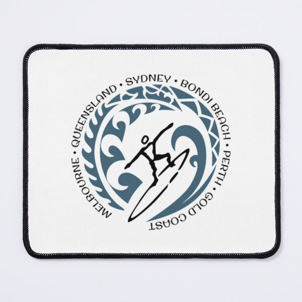 Item preview, Vintage Surfing Fan Lover Australia Australian designed and sold by eiliyahm-cclur.