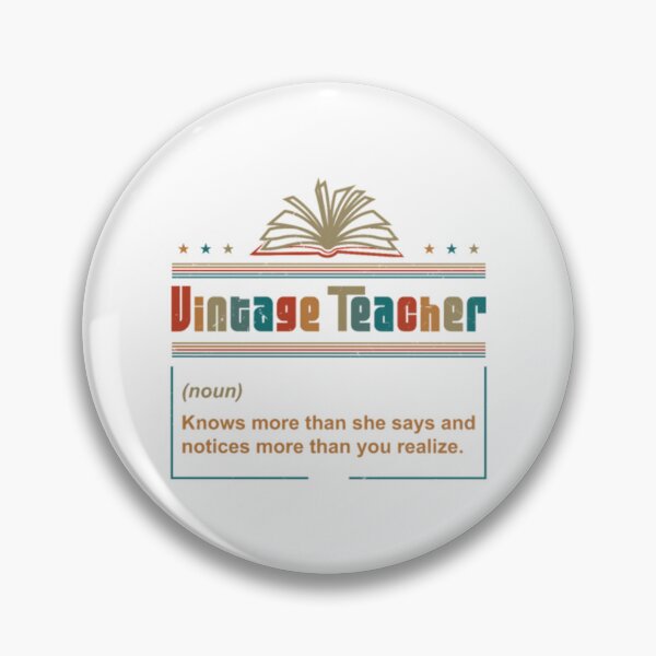 Item preview, Vintage Teacher Definition Old School Retro Back T designed and sold by eiliyahm-cclur.