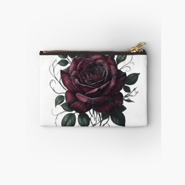 Item preview, Midnight Rose-Dark Botanical Floral Art designed and sold by Witty Moon.