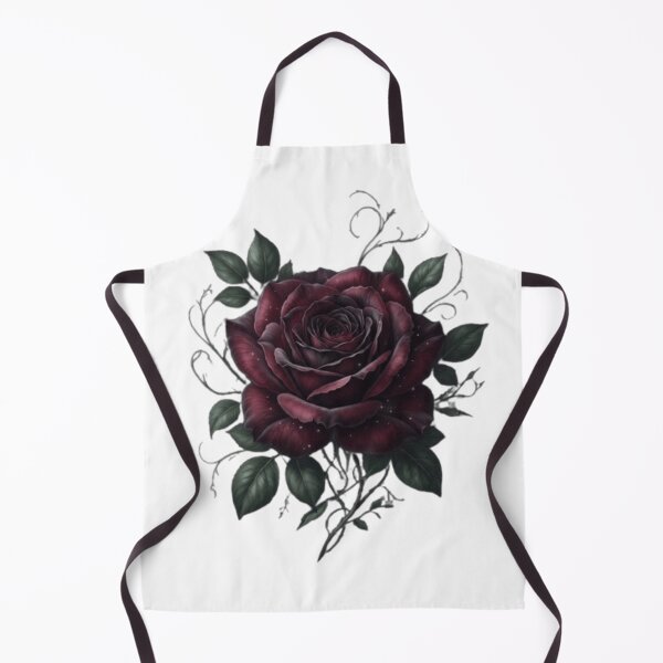 Item preview, Midnight Rose-Dark Botanical Floral Art designed and sold by Witty Moon.
