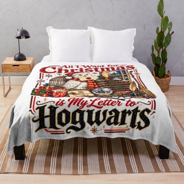 Item preview, All I Want for Christmas Is My Hogwarts Letter designed and sold by levidllia.