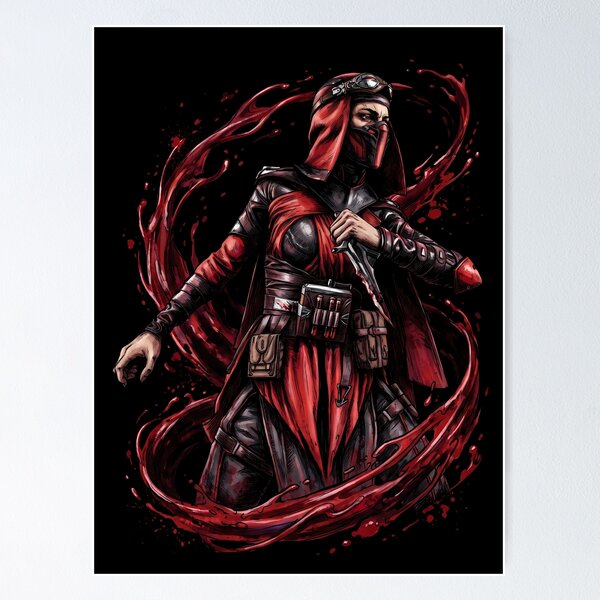 Item preview, Skarlet Mortal Kombat Fighting Game Streetwear Tee designed and sold by Senpaiwaves.
