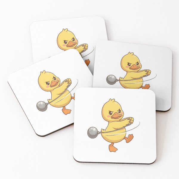 Item preview, Cute Duck Hammer Throw Athlete designed and sold by Ella_Sketch.