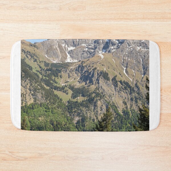 Item preview, Alpine Mountain Range Framed By Wildflowers In Summer    designed and sold by Russone.