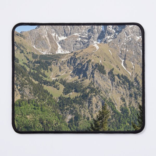 Item preview, Alpine Mountain Range Framed By Wildflowers In Summer    designed and sold by Russone.