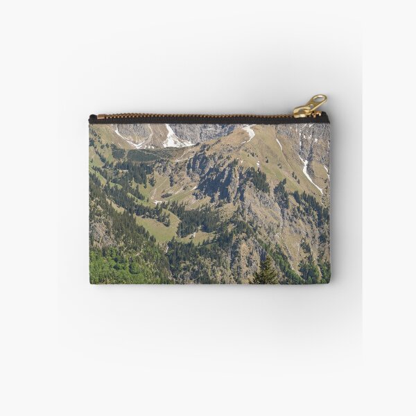 Item preview, Alpine Mountain Range Framed By Wildflowers In Summer    designed and sold by Russone.