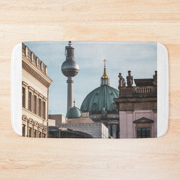 Item preview, Berlin Television Tower And Cathedral Dome Rising Over City Architecture    designed and sold by Russone.