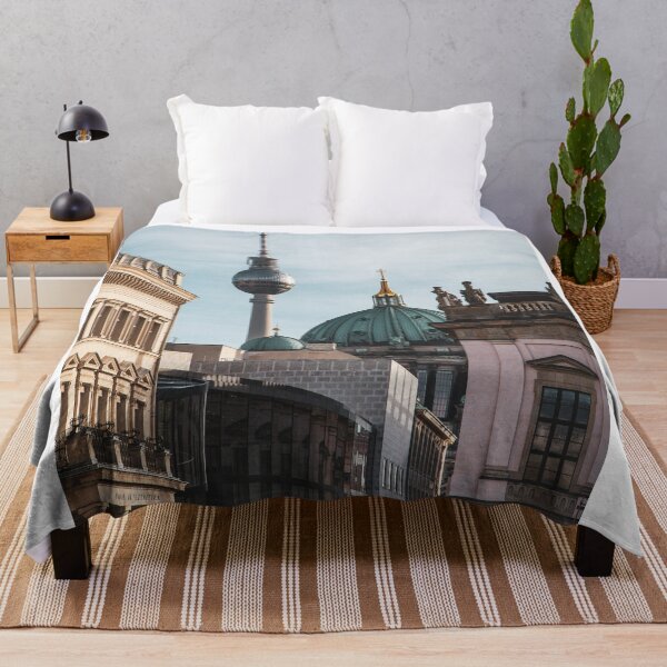 Item preview, Berlin Television Tower And Cathedral Dome Rising Over City Architecture designed and sold by Russone.