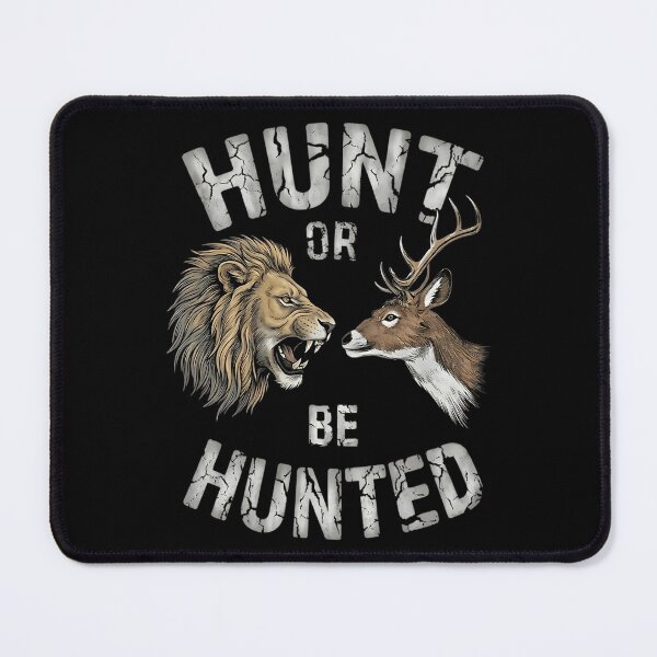 Item preview, Lion Vs Deer Hunt Or Be Hunted Design Predator Vs Prey Safari Graphic Wild Animal Battle Art designed and sold by eiliyahm-cclur.