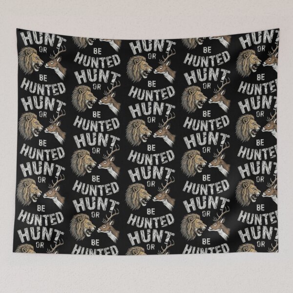 Item preview, Lion Vs Deer Hunt Or Be Hunted Design Predator Vs Prey Safari Graphic Wild Animal Battle Art designed and sold by eiliyahm-cclur.