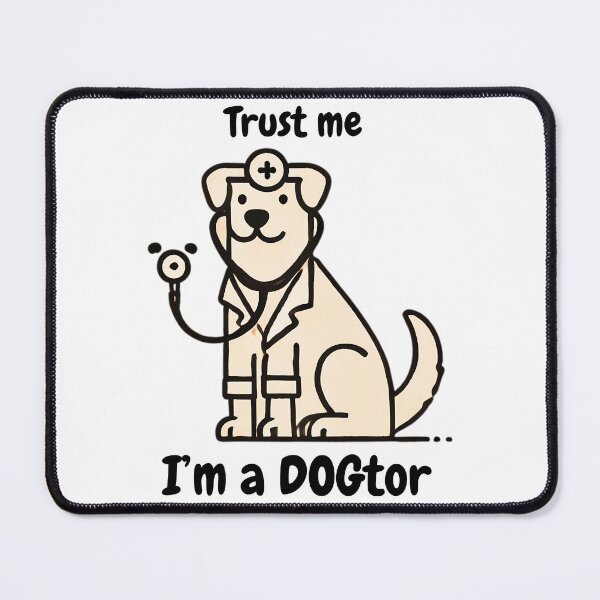 Item preview, Trust Me I'M Dogtor Funny Dog Gifts designed and sold by TennesseeHendo.