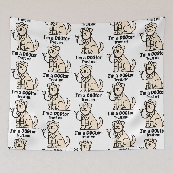 Item preview, Trust Me I'M Dogtor Funny Dog Gifts designed and sold by TennesseeHendo.
