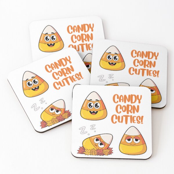 Item preview, Candy Corn Cuties Halloween | Cute Funny Happy Sleepy Grumpy Design designed and sold by wellie-chic.