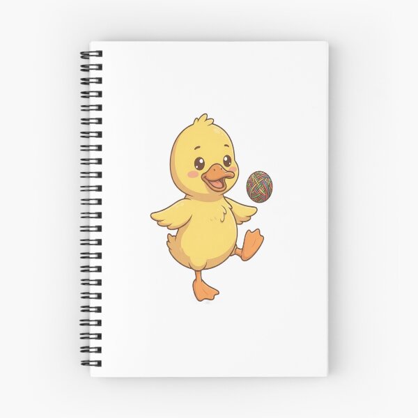 Item preview, Cute Duck Juggling Rubber Band Ball designed and sold by Ella_Sketch.
