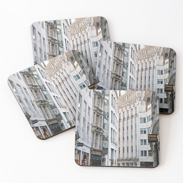 Item preview, Pedestrians Walking Through Narrow City Street In Financial District    designed and sold by Russone.