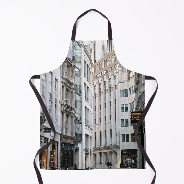 Item preview, Pedestrians Walking Through Narrow City Street In Financial District designed and sold by Russone.