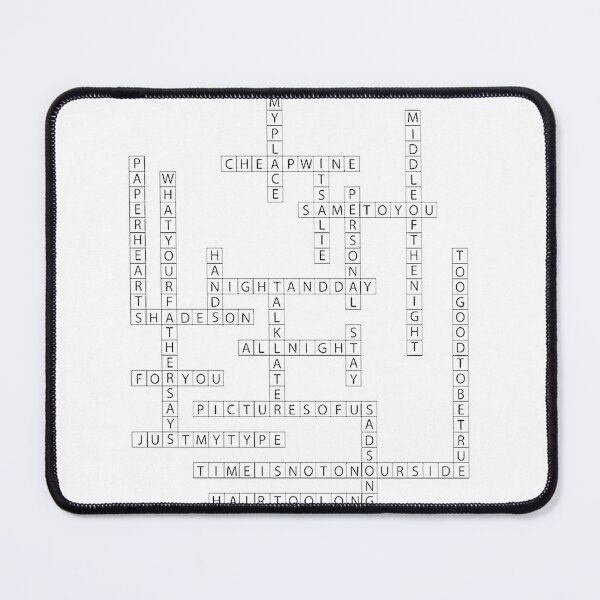 Item preview, Night and Day Crossword Puzzle Design for Word Game Lovers designed and sold by Unwind Today.