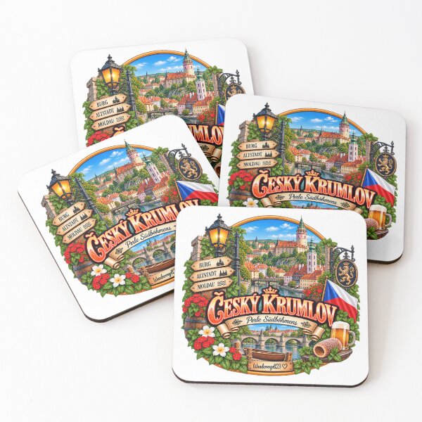 Item preview, Český Krumlov Czech Republic – Old Town Castle & Vltava designed and sold by Wandervogel123.
