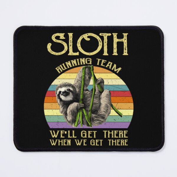 Item preview, Vintage Sloth Running Team We Ll Get There Funny designed and sold by eiliyahm-cclur.