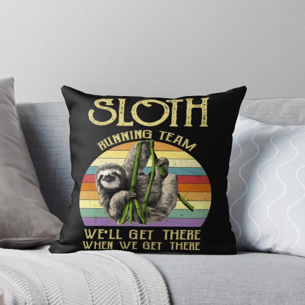 Item preview, Vintage Sloth Running Team We Ll Get There Funny designed and sold by eiliyahm-cclur.