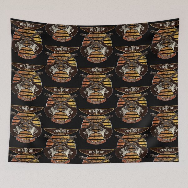 Item preview, Vintage Sunrise Guitar Player Guitarist designed and sold by eiliyahm-cclur.