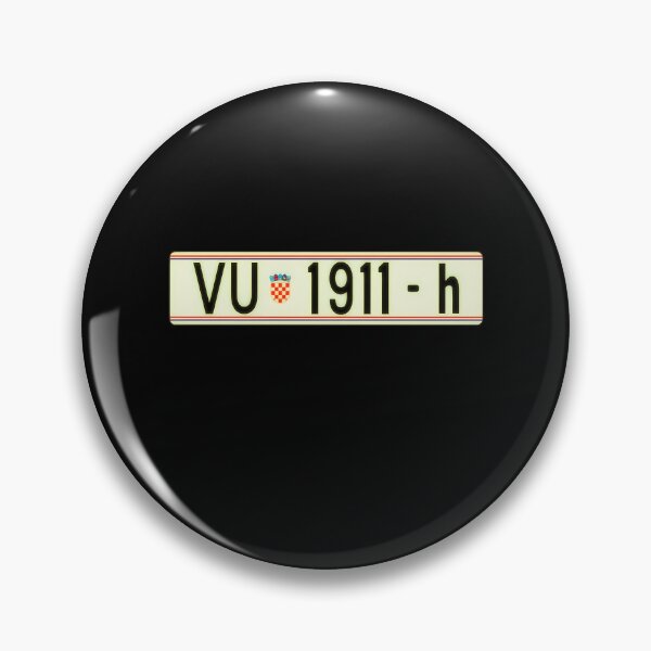 Item preview, Vu 1911 H Retro Plate Hajduk Split designed and sold by kaisynde-hoyos.