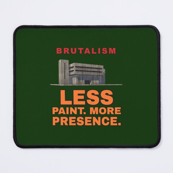 Item preview, Less Paint. More Presence. – Brutalist Raw Concrete Design designed and sold by TribeGlyph.