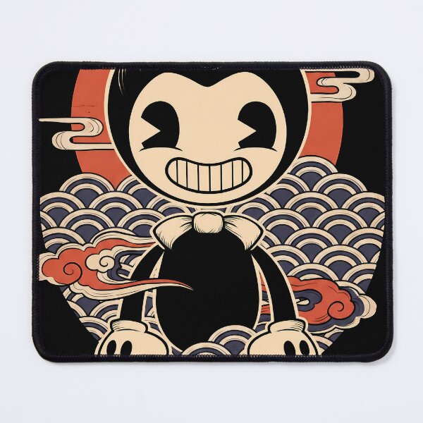 Item preview, Bendy Bendy and the Ink Machine Ukiyo-e Video Game Anime Shirt designed and sold by Senpaiwaves.