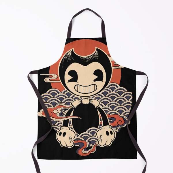 Item preview, Bendy Bendy and the Ink Machine Ukiyo-e Video Game Anime Shirt designed and sold by Senpaiwaves.