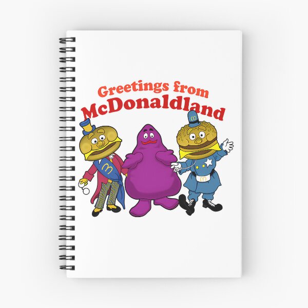 Item preview, Fast Food Cartoon Characters Greeting designed and sold by justbesmart11.