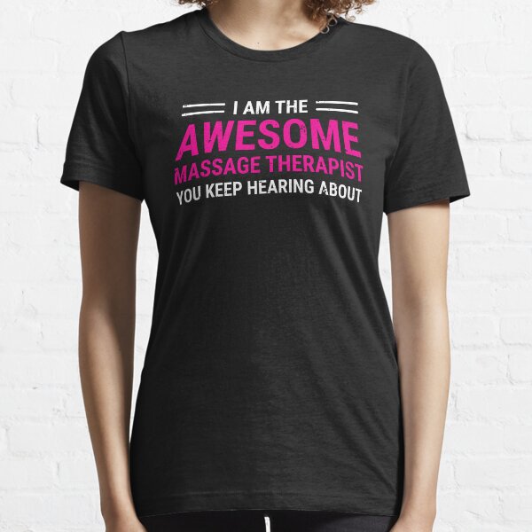 Item preview, Awesome Massage Therapist Cool Therapy T-shirt designed and sold by zcecmza.