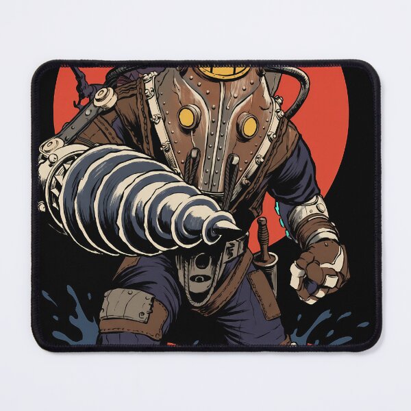 Item preview, Subject Delta Bioshock 2 Ukiyo-e Gamer Graphic Tee designed and sold by Senpaiwaves.
