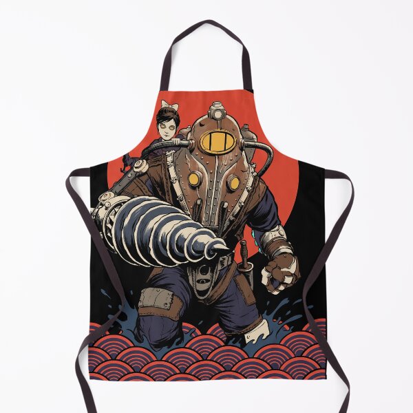 Item preview, Subject Delta Bioshock 2 Ukiyo-e Gamer Graphic Tee designed and sold by Senpaiwaves.