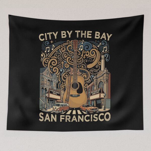 Item preview, San Francisco Bay City California Music San Francisco designed and sold by DSWShirts.
