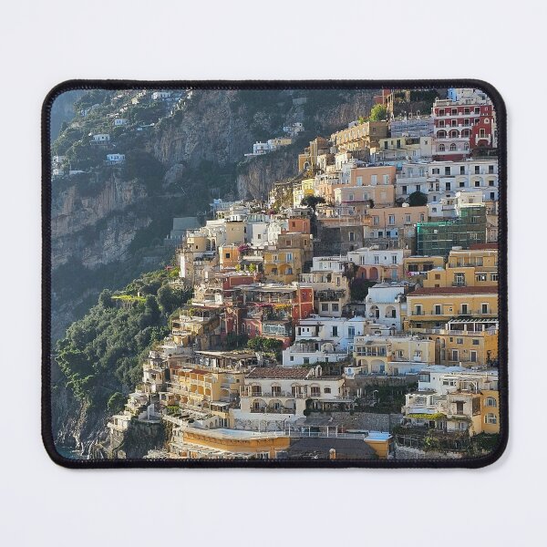 Item preview, Positano Village On Cliffside Along Amalfi Coast    designed and sold by Christorn.