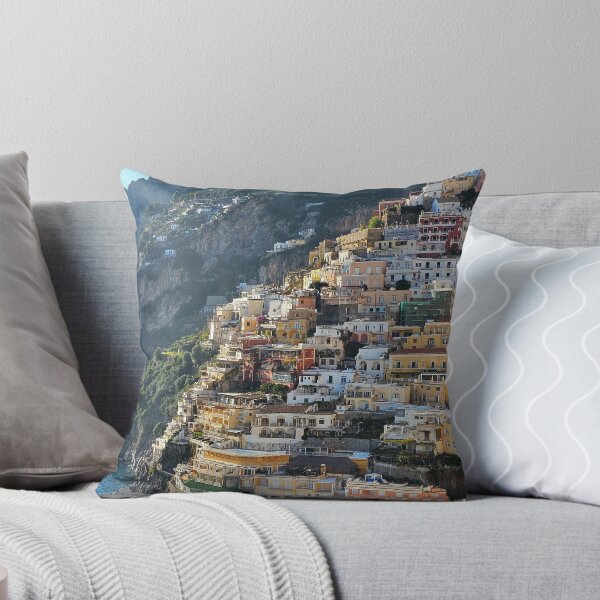 Item preview, Positano Village On Cliffside Along Amalfi Coast    designed and sold by Christorn.