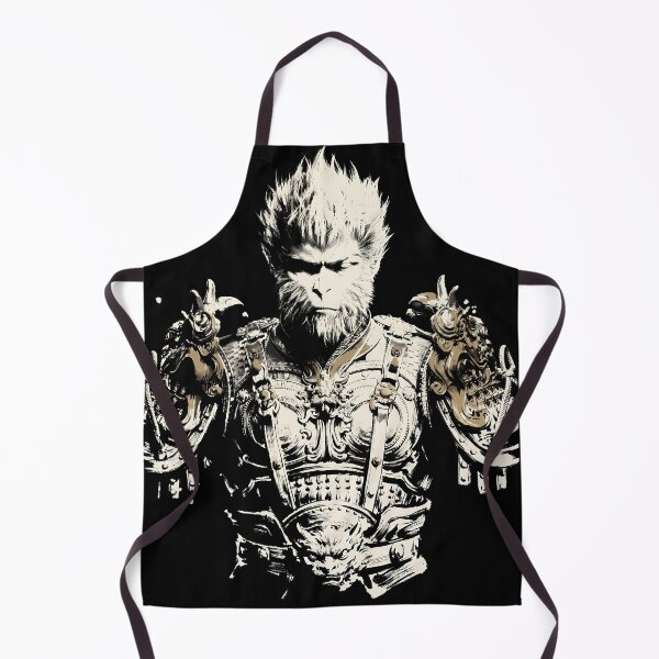 Artikelvorschau, Das Auserwählte Schwarze Mythos Wukong Sumi-e Gaming Grafik-T-Shirt entworfen und verkauft von Senpaiwaves.