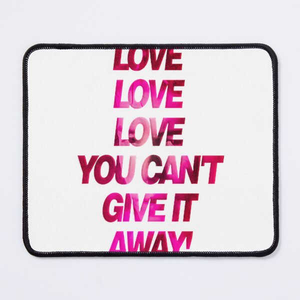 Item preview, Love Love Love Inspirational Typography Design for Romantic and Positive Vibes designed and sold by VladRiazantcev.