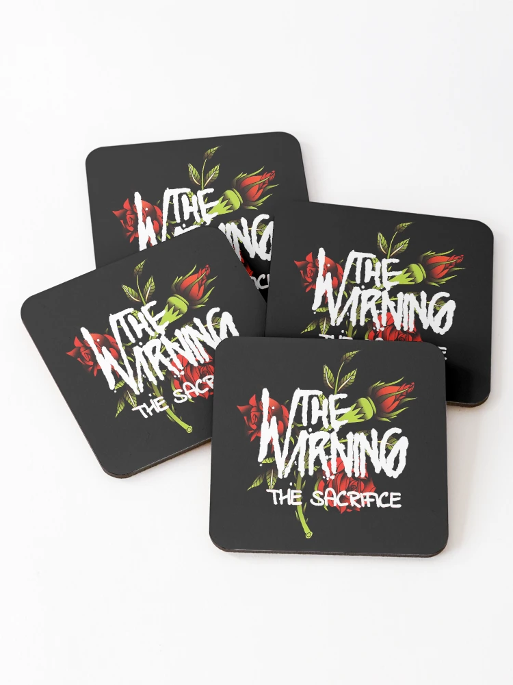 Thumbnail 1 of 5, Coasters (Set of 4), Red Roses Blooming Behind designed and sold by RazvanI69.