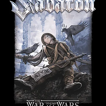 Artwork thumbnail, Fallen Soldier In Trench With Crows by RazvanI69
