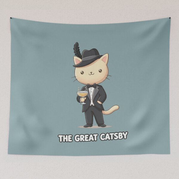 Artikelvorschau, Catsby Cat entworfen und verkauft von nostalgiawatchr.