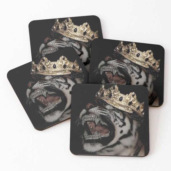 Item preview, King Tiger with Crown designed and sold by NF Designs Studio DTF.