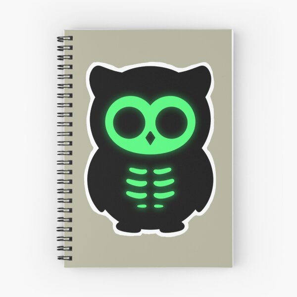 Item preview, Glowing bone owl designed and sold by DuliDoodles.