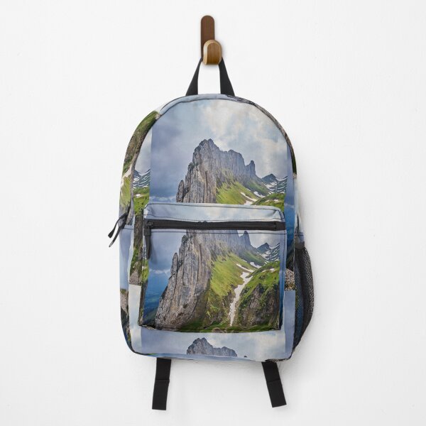 Item preview, Sharp Mountain Ridge Of Saxer Lücke Under Blue Sky designed and sold by Christorn.