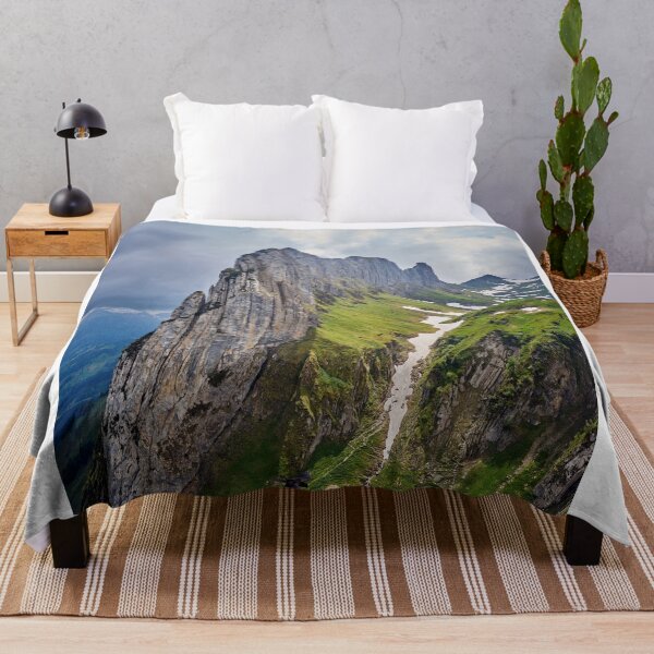 Item preview, Sharp Mountain Ridge Of Saxer Lücke Under Blue Sky designed and sold by Christorn.